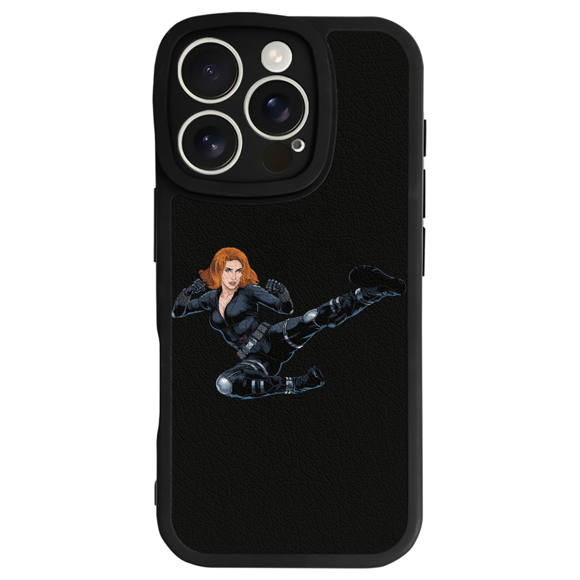 （画像用） アベンジャーズ The Avengers 【iPhone 16シリーズ対応】シリコンスマホケース（レザー調） 材質：シリコン